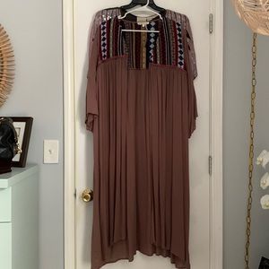 Womens Bohemian Duster